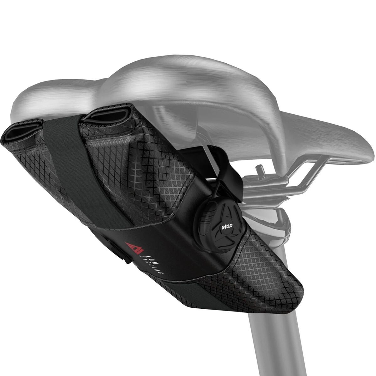 Image of KOM Cycling Saddle Roll XL with ATOP Dial Black-XL, XL