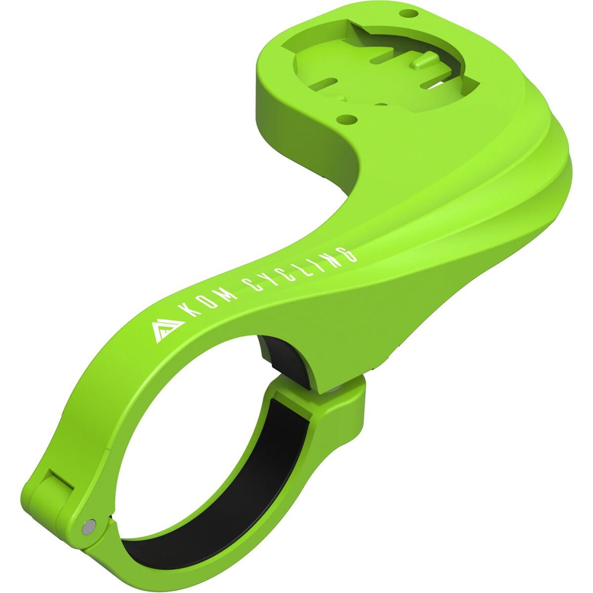 Image of KOM Cycling Wahoo Classic Computer Mount Green, One Size
