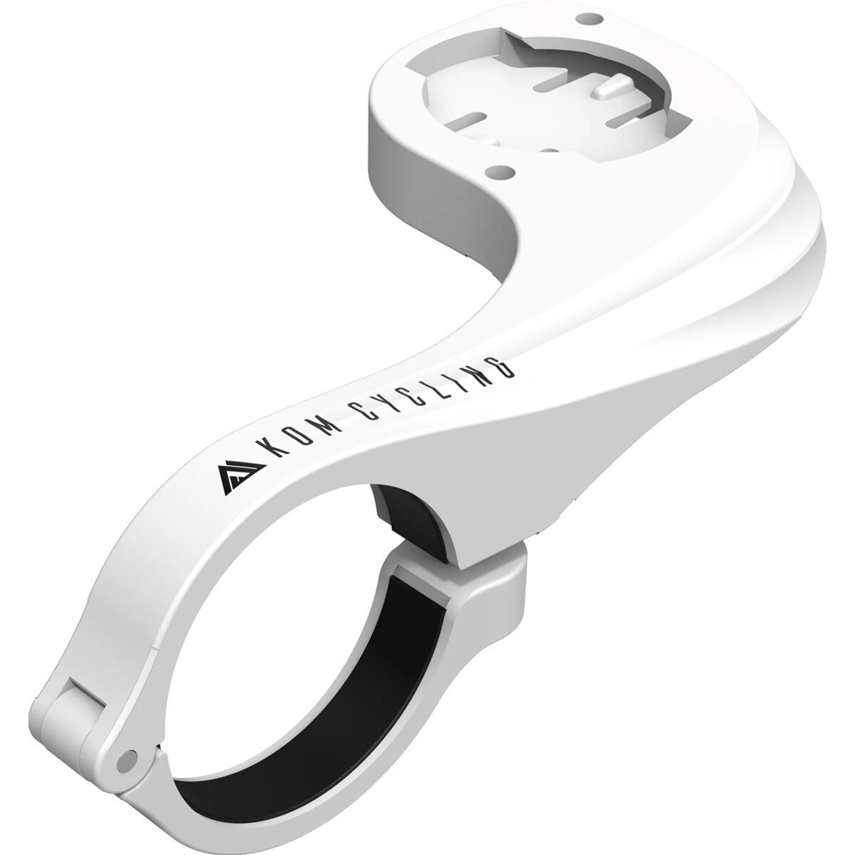 Image of KOM Cycling Wahoo Classic Computer Mount White, One Size