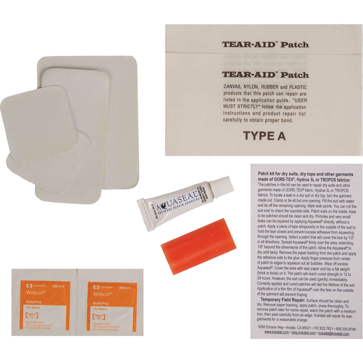 Image of Kokatat Kokatat Field Repair Kit One Color, One Size