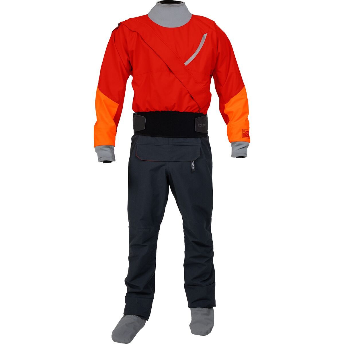 Image of Kokatat Meridian GORE-TEX Dry Suit - Men's Red/Orange, S