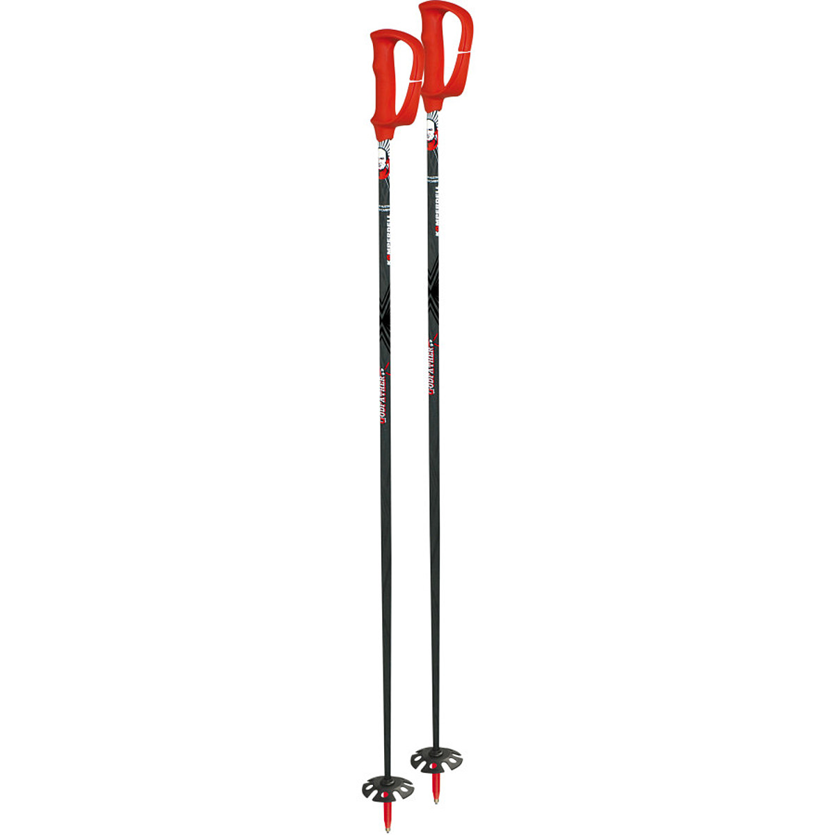 Komperdell 1322309-02 Bâtons de ski Longueur fixe Sabre Godfather Pro Black 115 cm Noir - 02