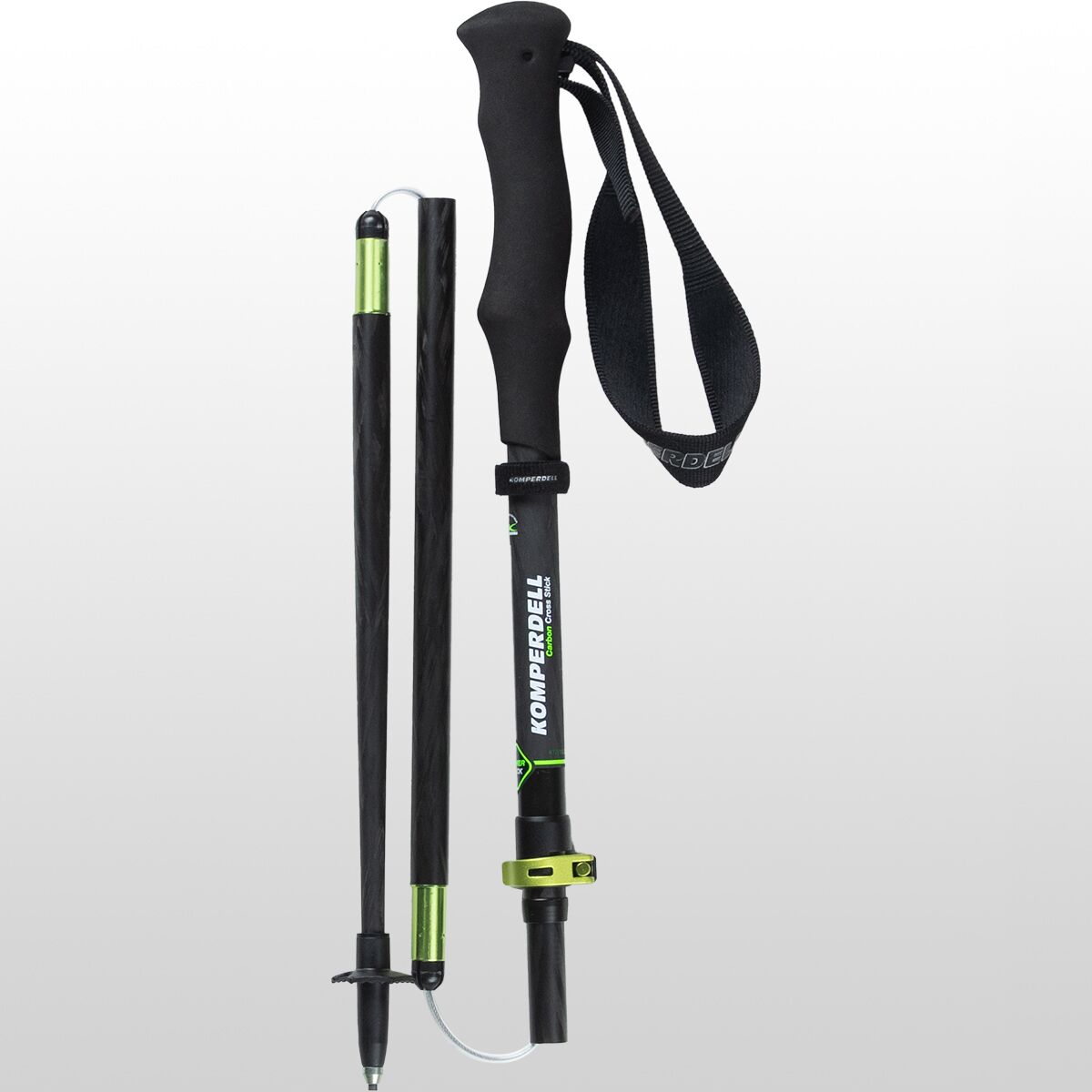 Komperdell Carbon CROSSSTICK VARIO COMPACT Folding Trekking Pole