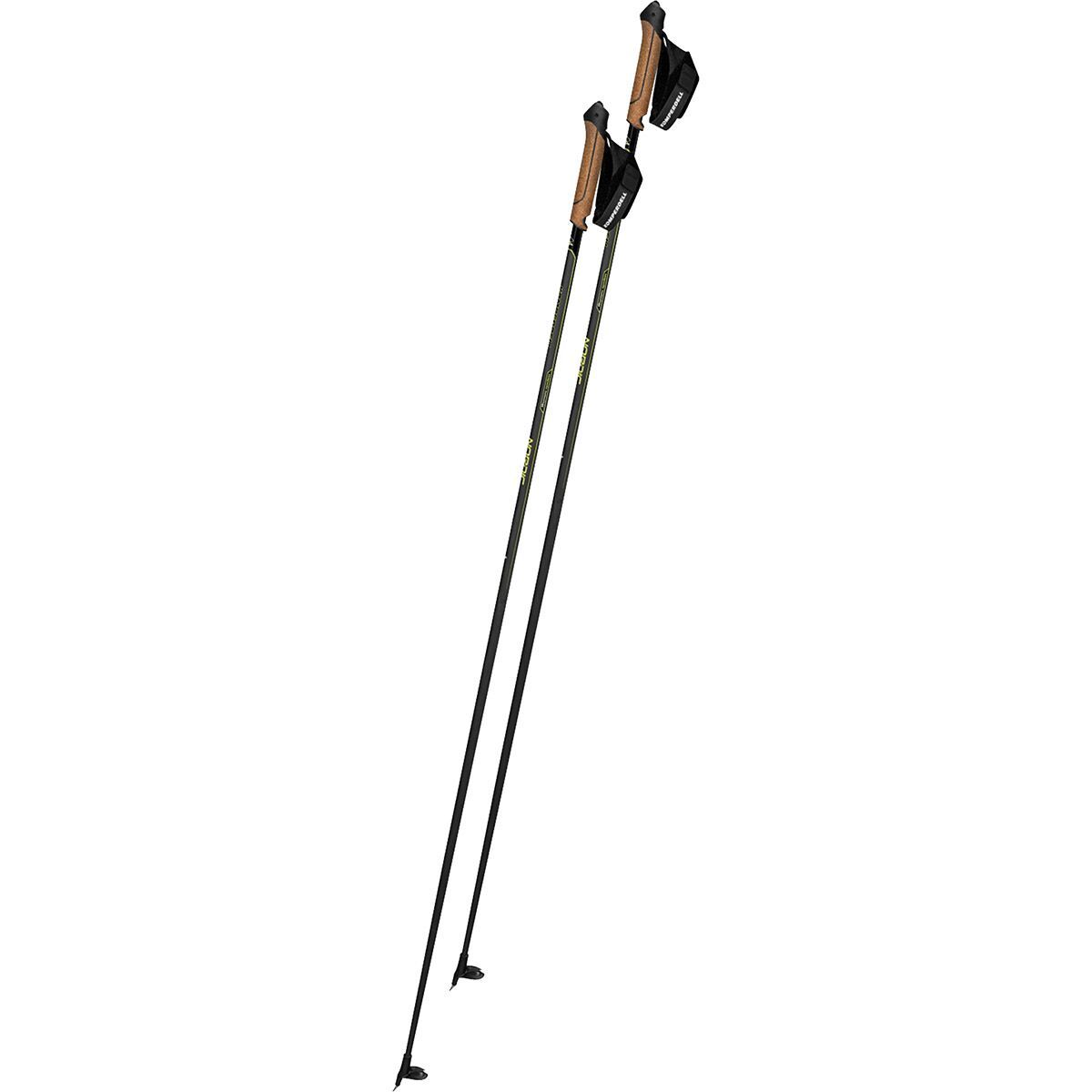 Komperdell Nordic CX 100 Cork Ski Poles Yellow, 165cm