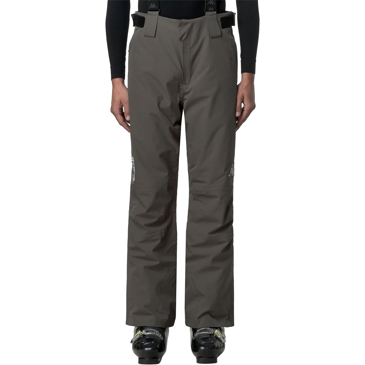 Image of Kappa USA 8cento 864 US Bib Pant - Men's Green Academia, M