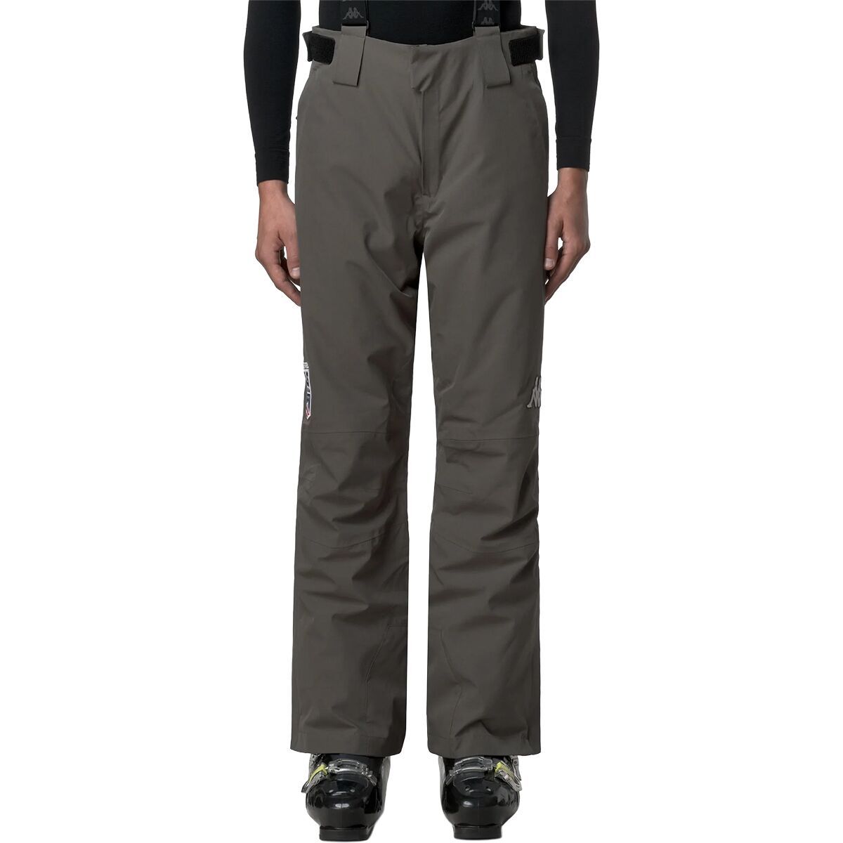 Image of Kappa USA 8cento 864 US Bib Pant - Men's Green Academia, S