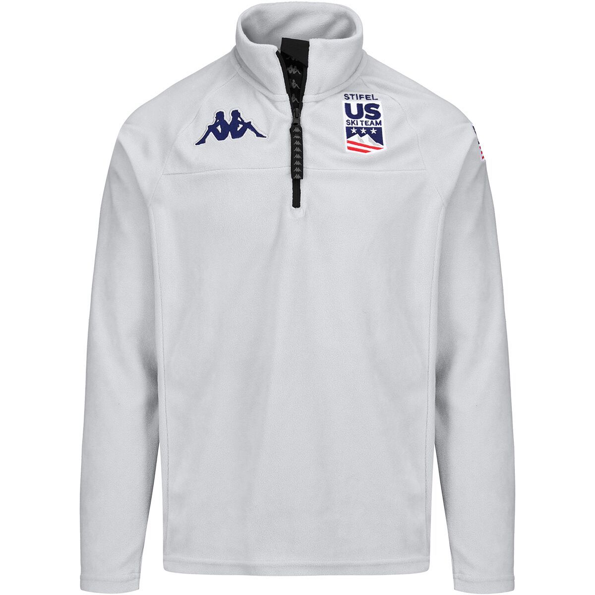 Image of Kappa USA 8Cento 818 Jacket - Men's Grey Light Lead, XL