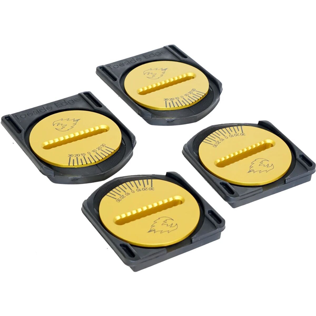Image of Spark R&D Canted Pucks Gold, One Size