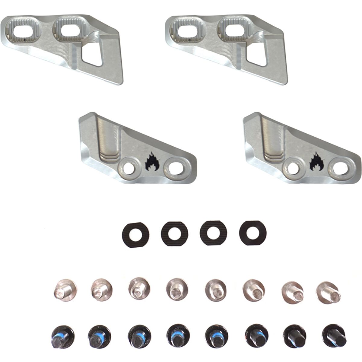 Spark R&D Spark R&D Fixie Clips Metal, Through-Mount