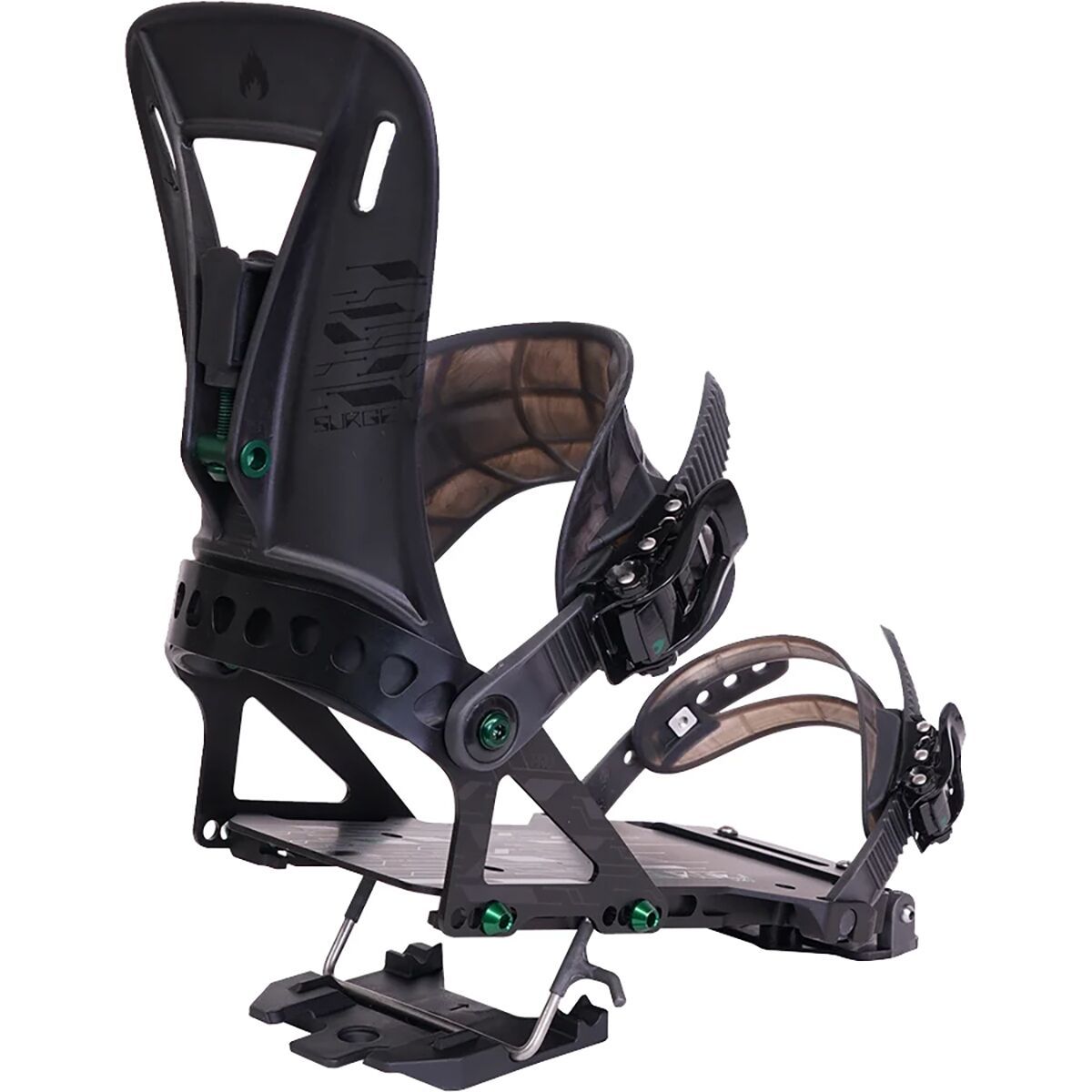 Image of Spark R&D Surge ST Pro Bindings - 2026 Black/Green, M
