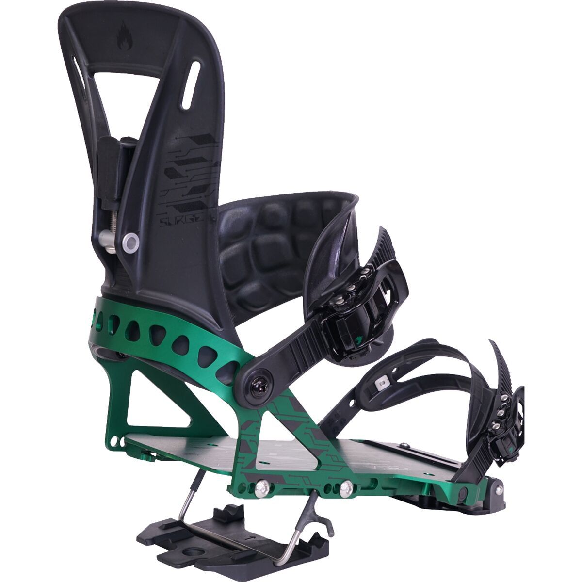 Image of Spark R&D Surge ST Splitboard Binding - 2026 Green, L