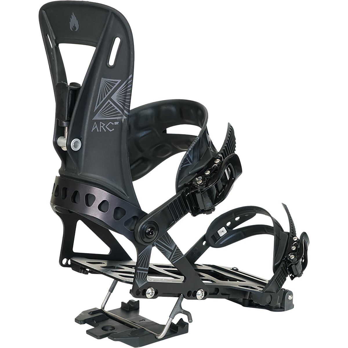 Spark R&D Arc ST Splitboard Bindings - 2027 Black, L
