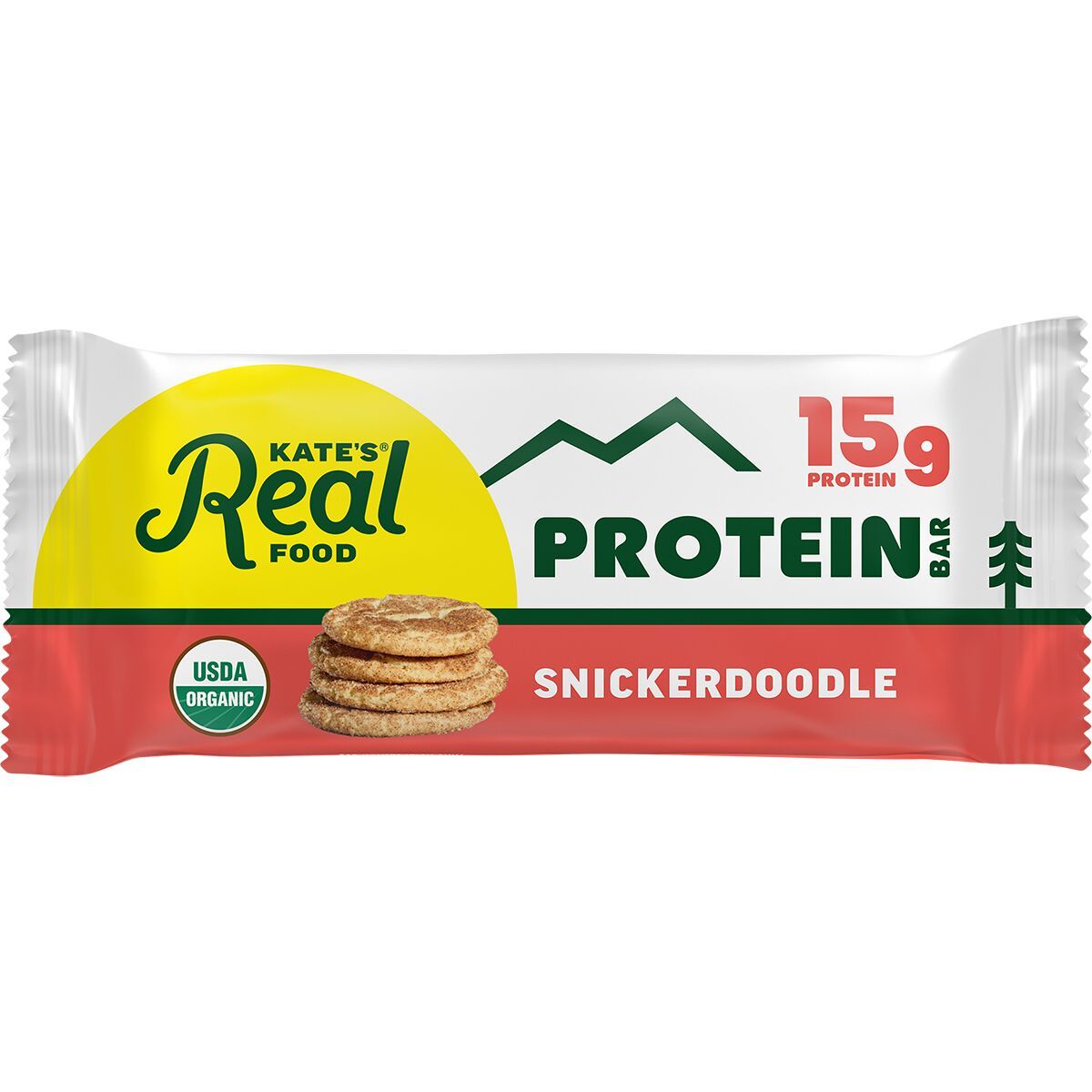 Image of Kate's Real Food Protein Bars - Box of 12 Snickerdoodle, One Size