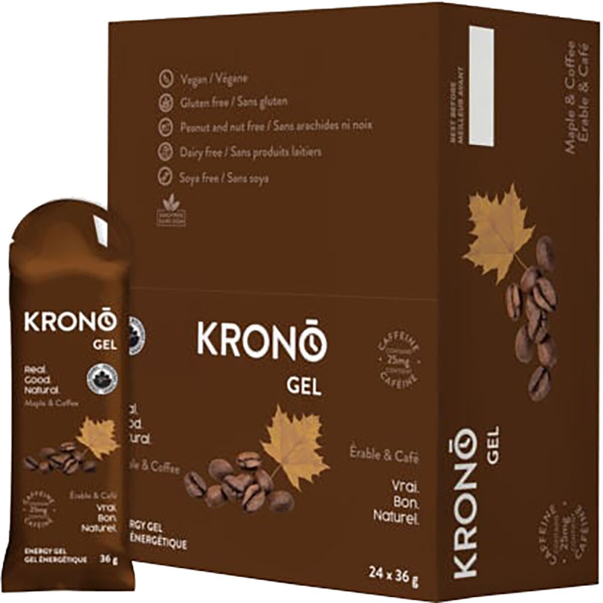 Энергетические гели Krono Nutrition - Упаковка из 24 штук