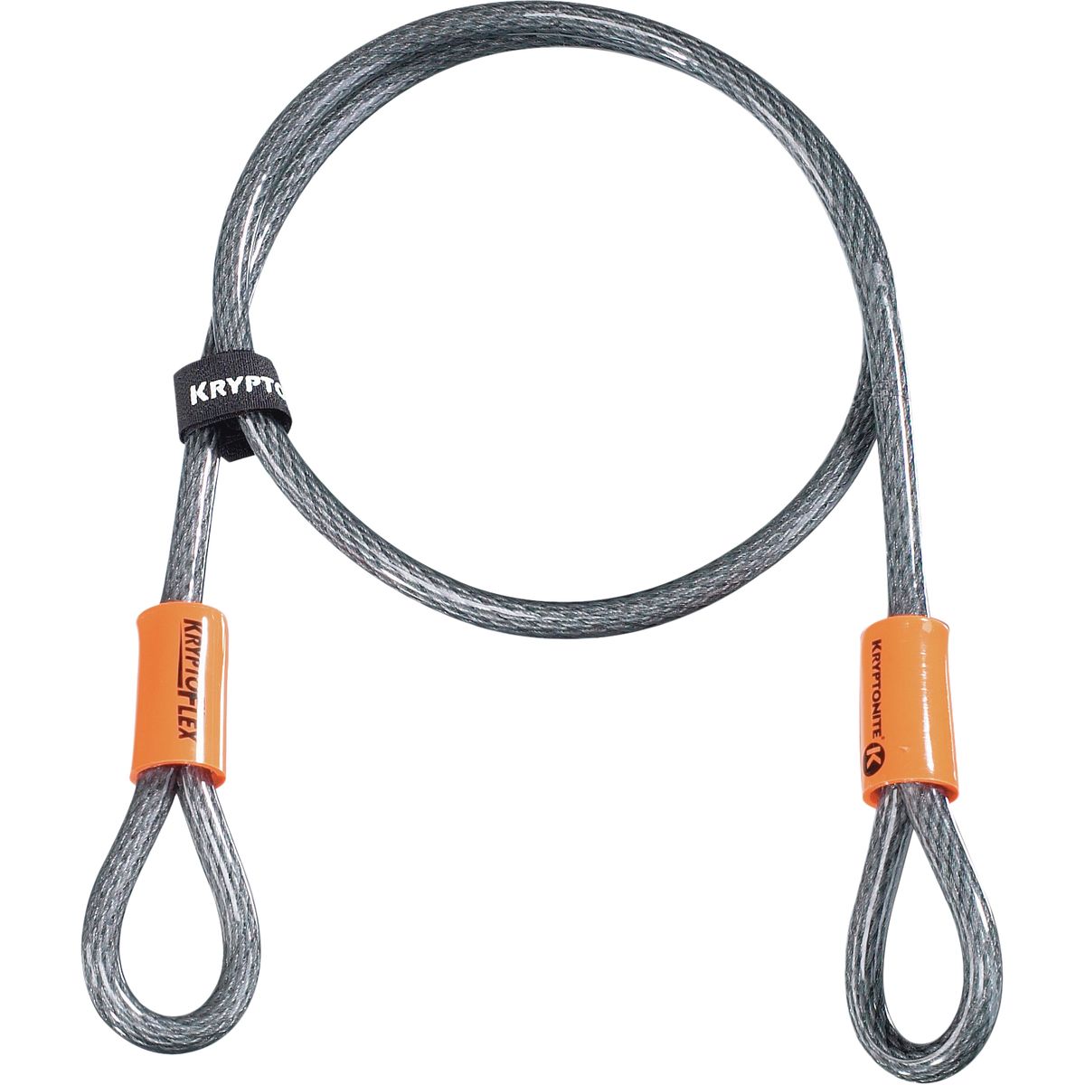 Kryptonite Kryptonite KryptoFlex 410 Looped Cable Grey, 10mm x 122cm