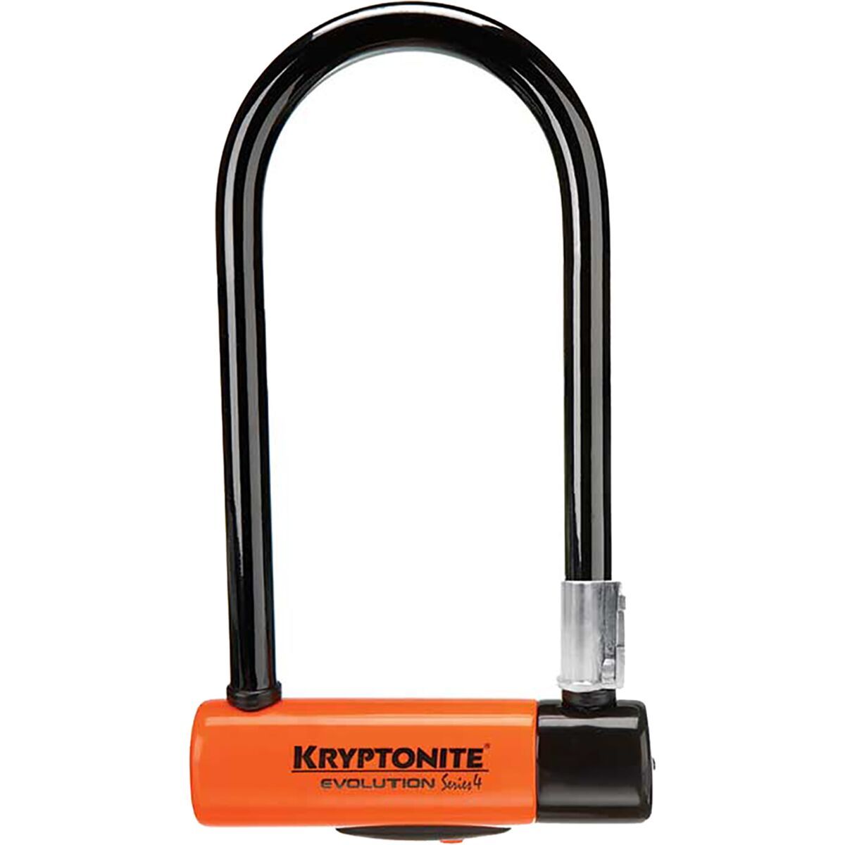 Image of Kryptonite Evolution STD Double Deadbolt U-Lock Black/Orange, 14mm x 101mm x 229mm