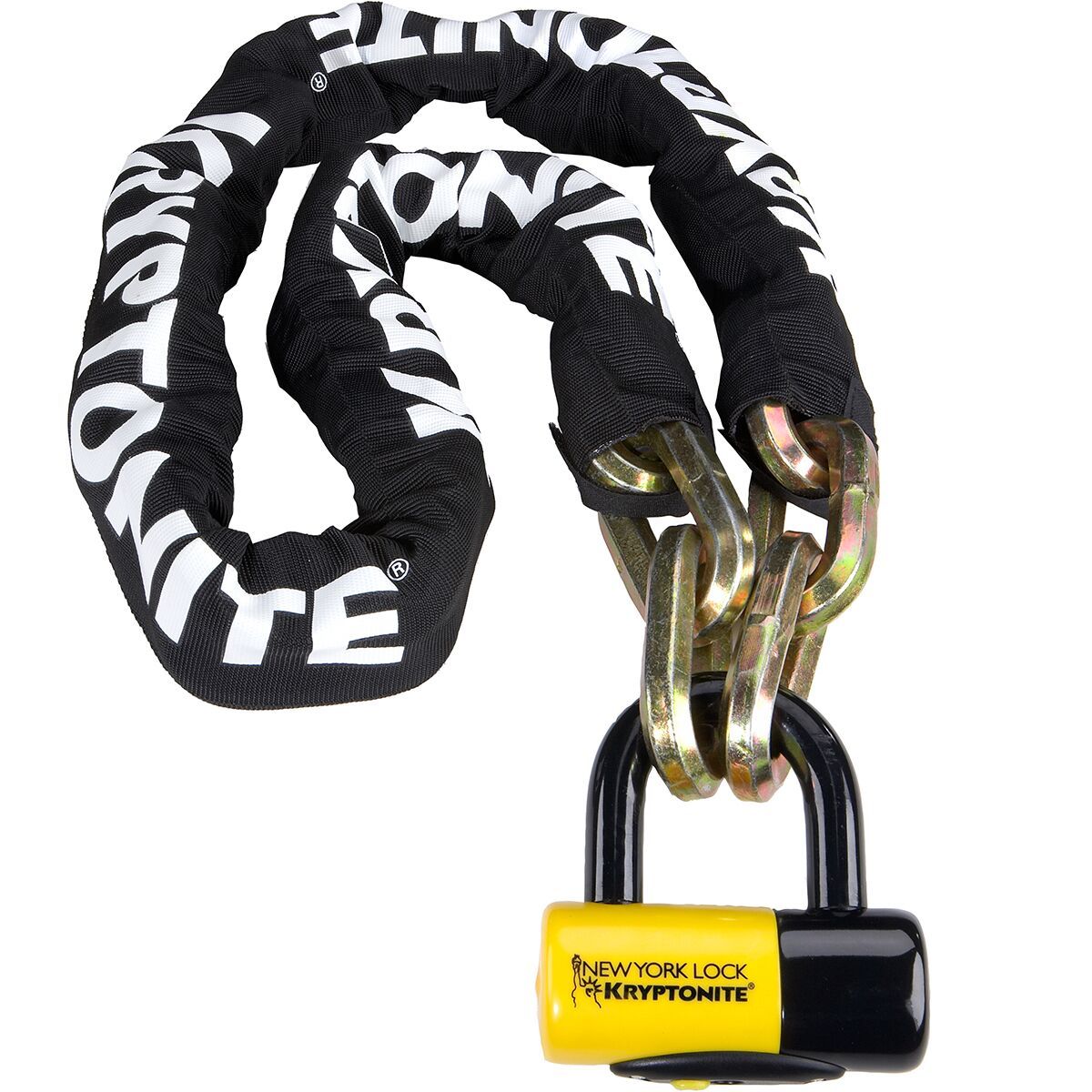 Image of Kryptonite New York Fahgettaboudit Chain 1415 + Disc Lock One Color, 5' (150cm)