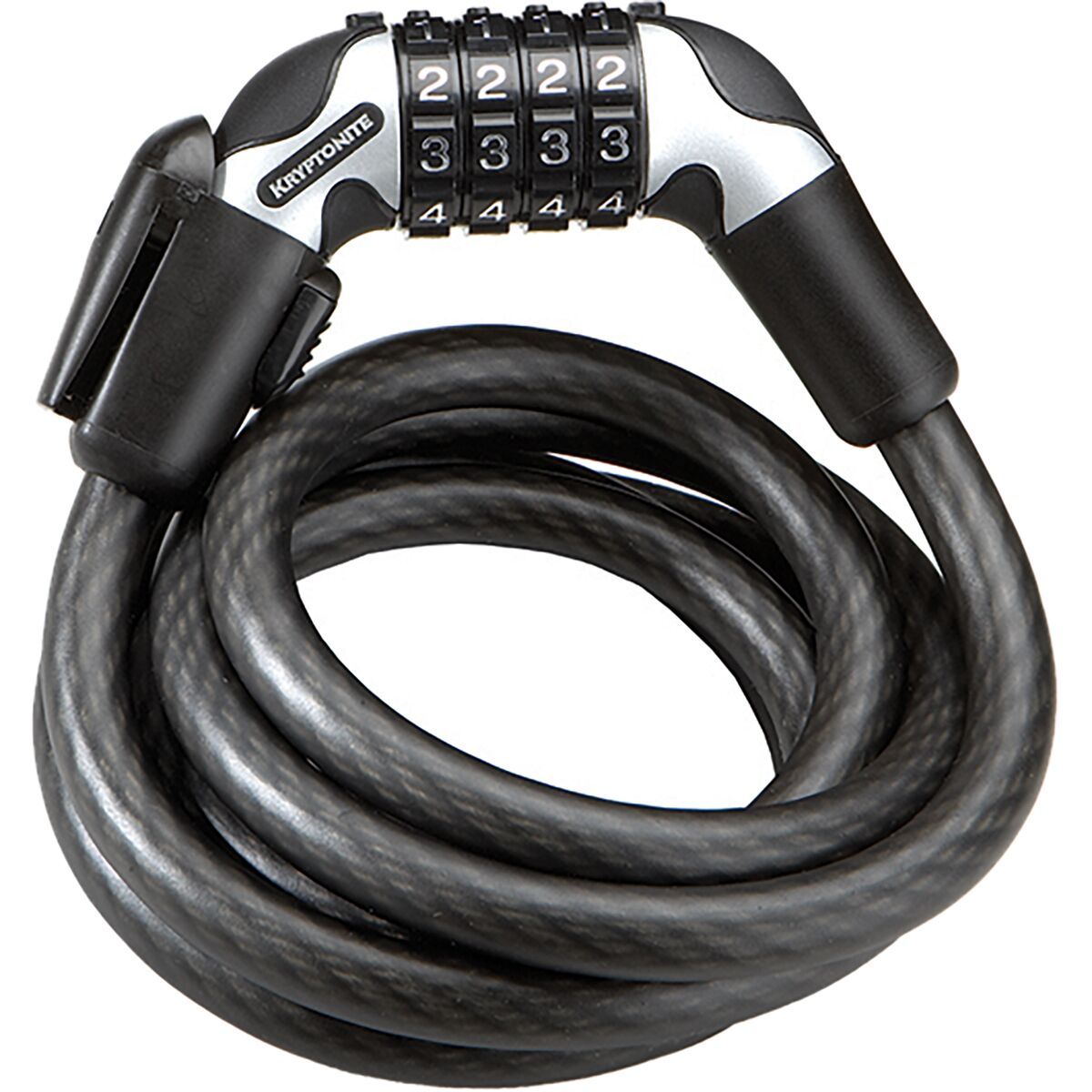 Image of Kryptonite Krypto Flex Combo Cable Black, 8mm x 150cm