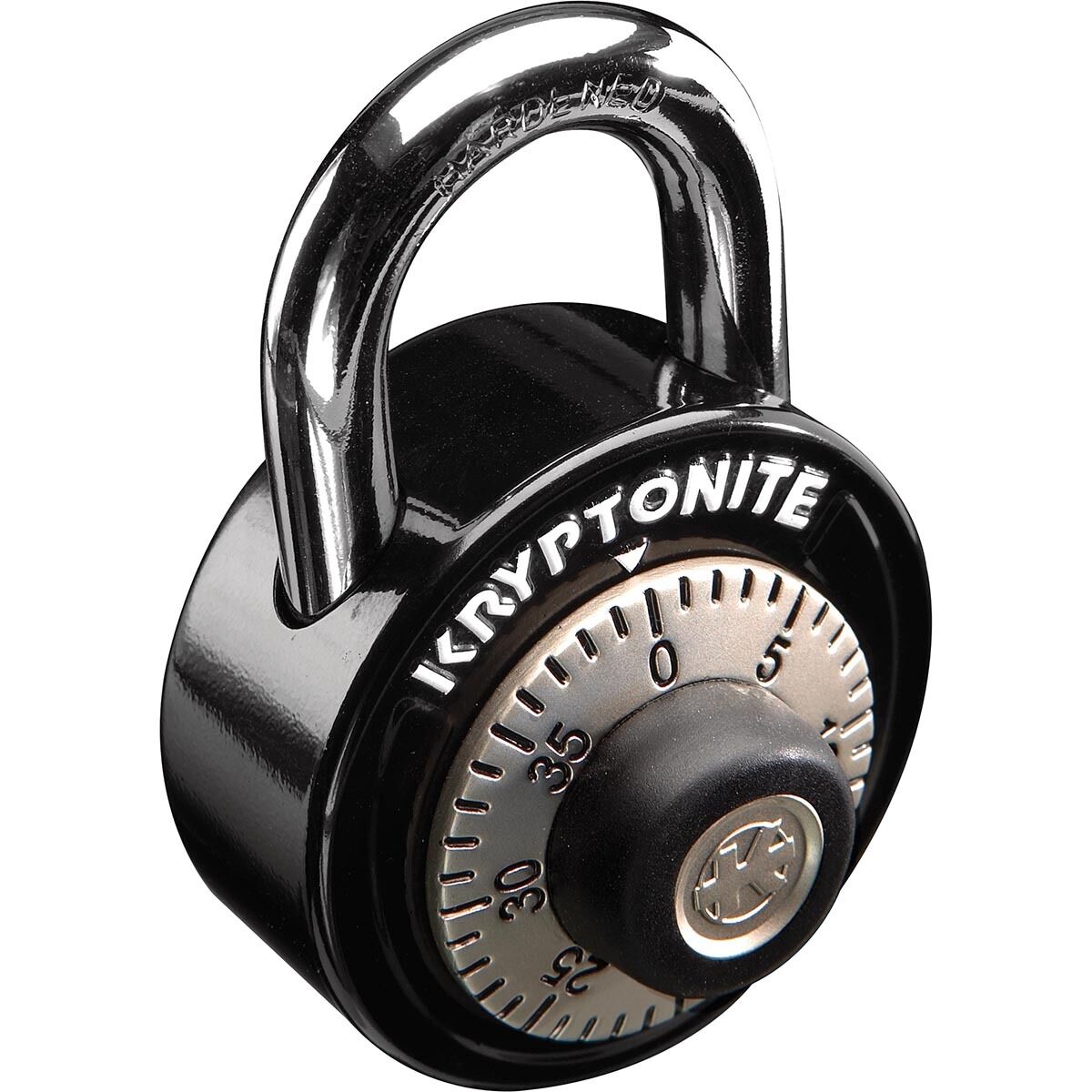 Kryptonite Kryptonite Gripper Dial Padlock Black, One Size