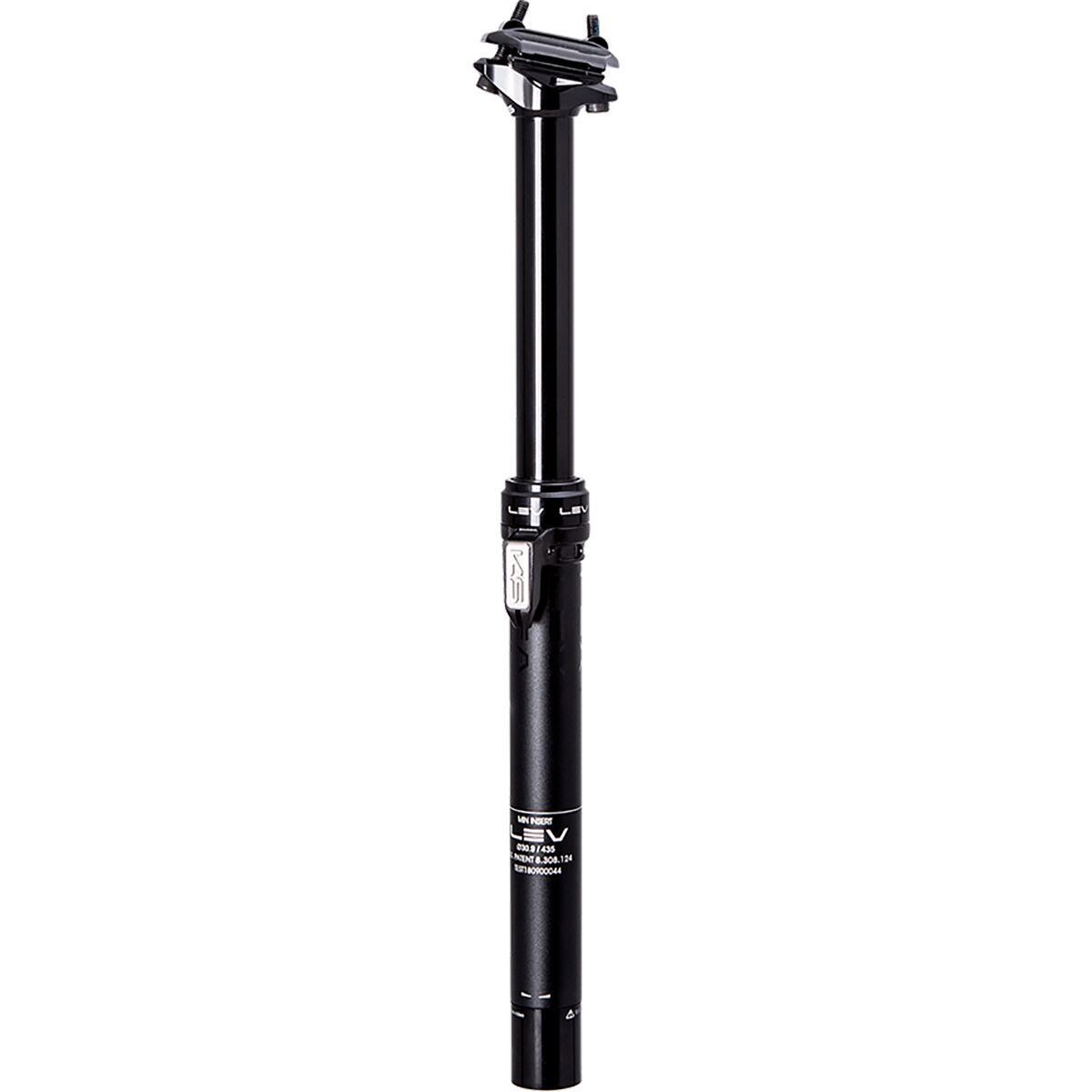 Image of KS LEV Dropper Seatpost Black, 31.6mm, 125mm