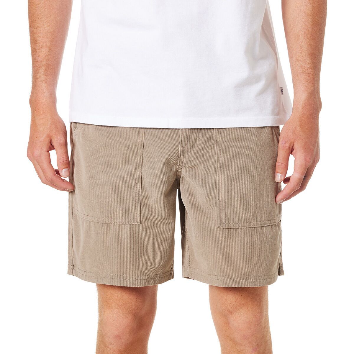 Image of Katin Trails Corduroy Short - Men's Vintage Khaki, L