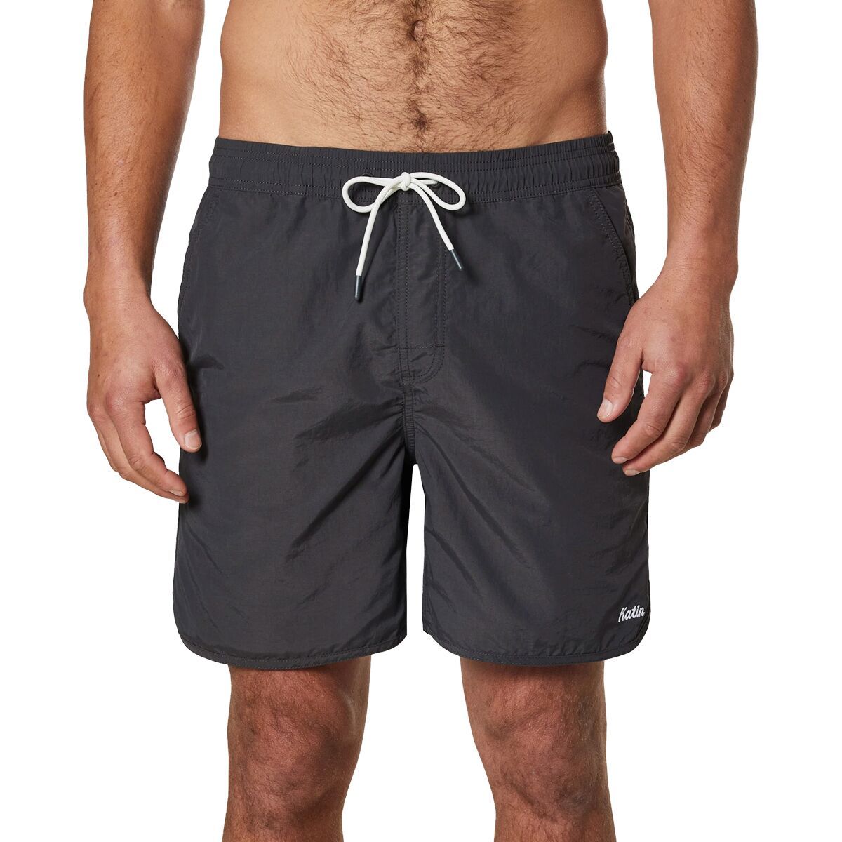Katin Fraser Volley Swim Trunk - Men's Black Wash, M