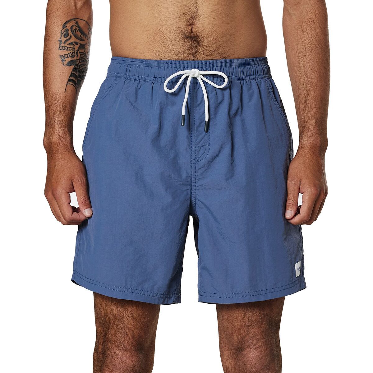 Image of Katin Poolside Volley Swim Trunk - Men's Washed Blue, S
