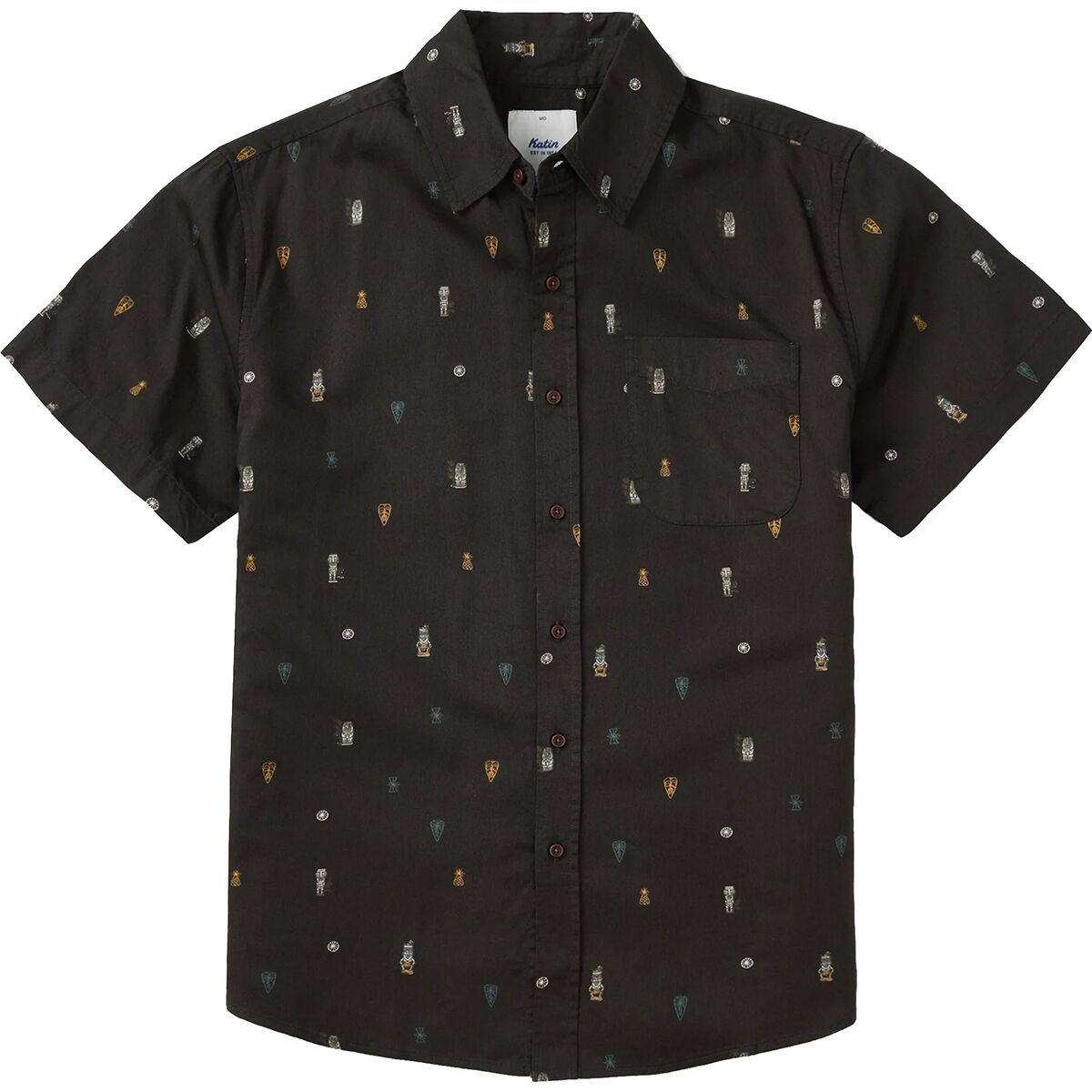 Katin Katin Idol Short-Sleeve Shirt - Boys' Vintage White, M