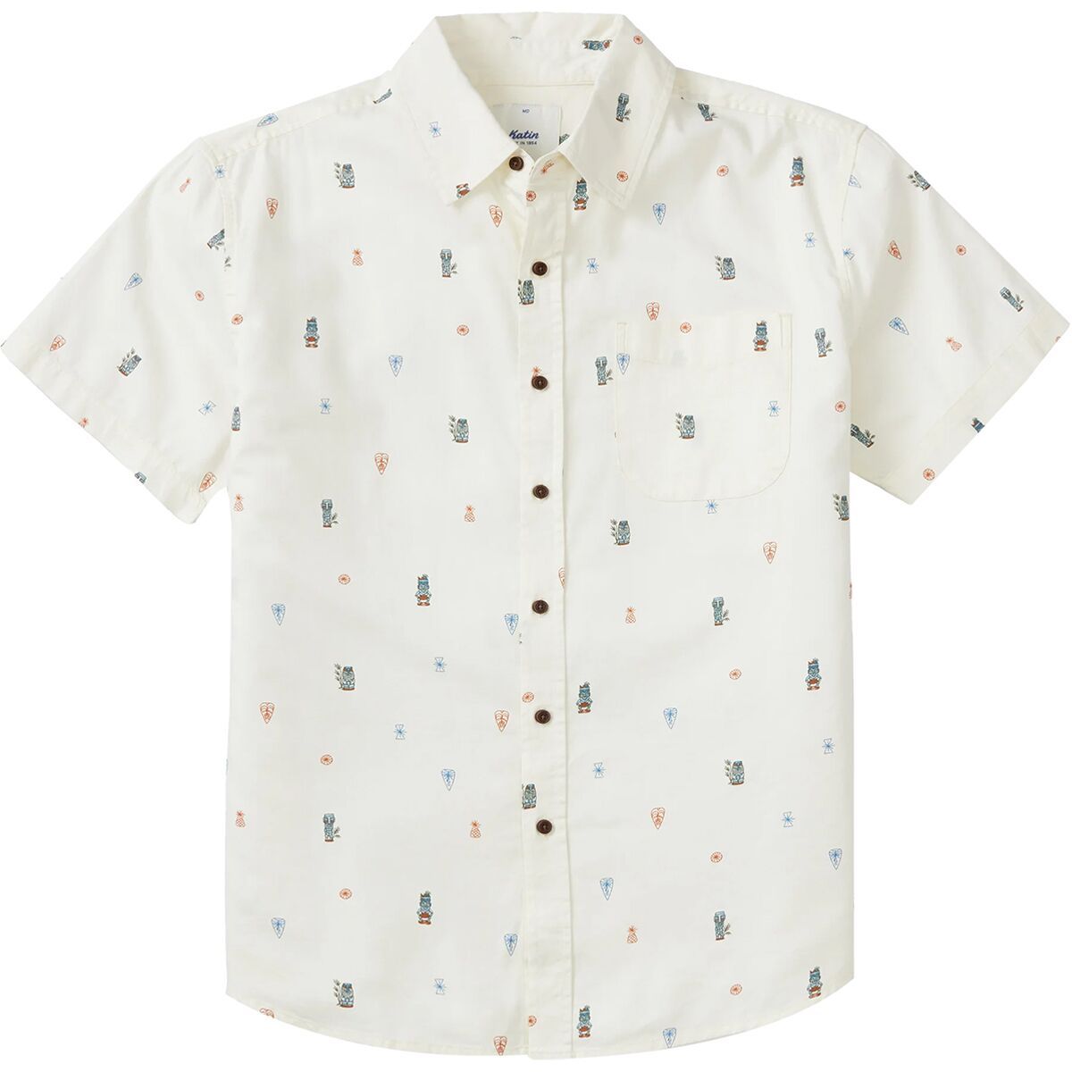 Image of Katin Idol Short-Sleeve Shirt - Boys' Vintage White, M