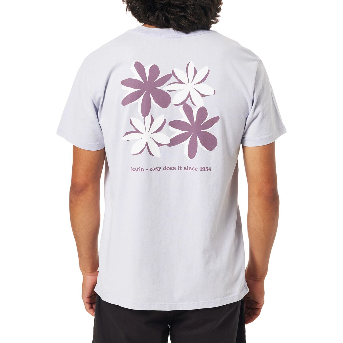 Katin Katin Flow T-Shirt - Men's Lavender Sand Wash, S