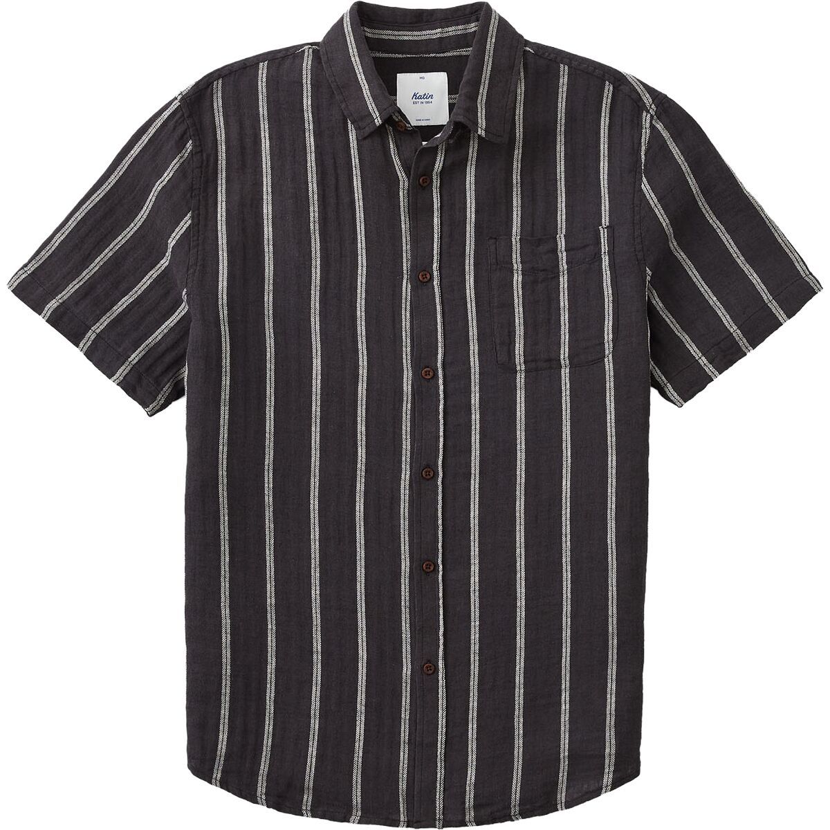 Image of Katin Alan Shirt - Men's Black Wash, S