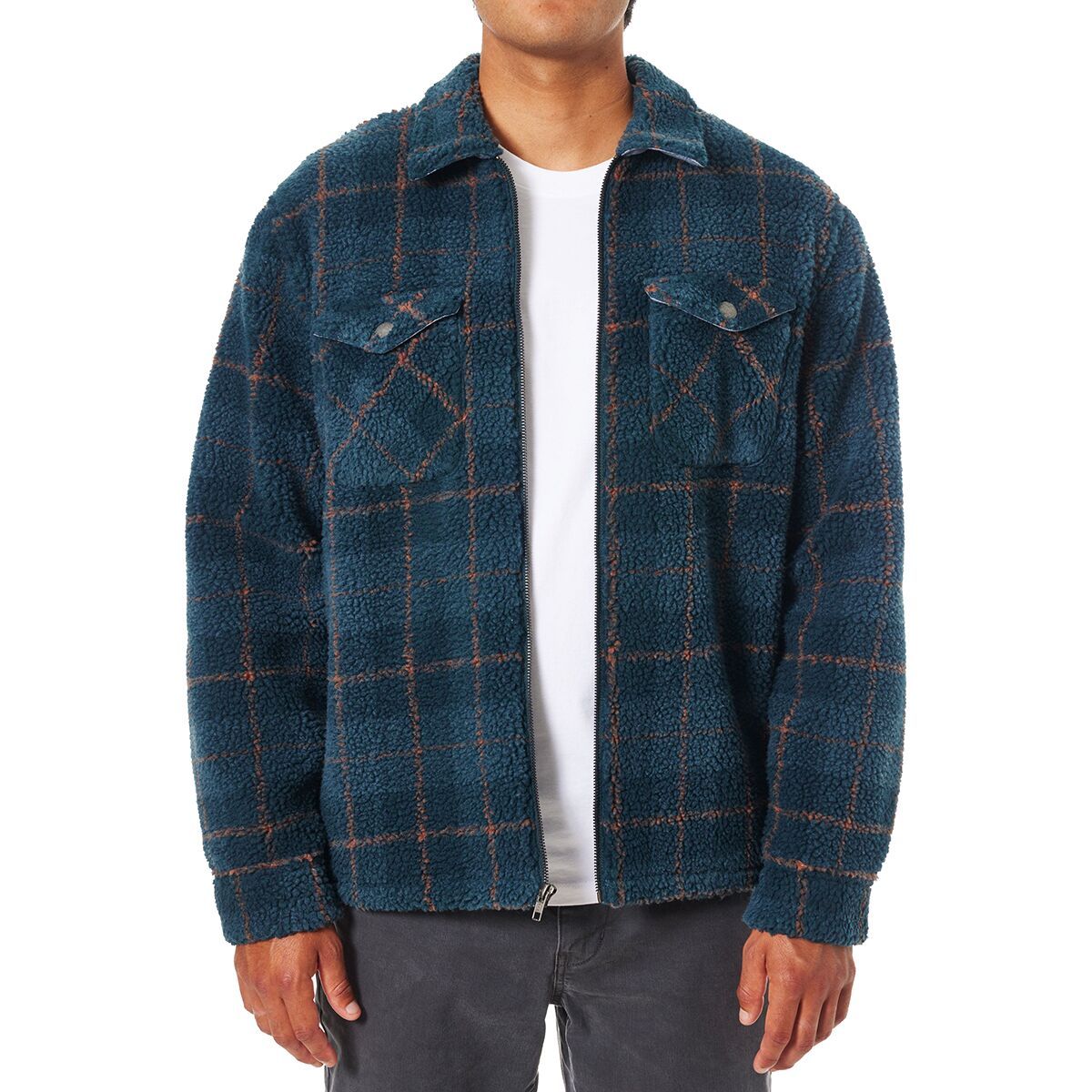 Image of Katin Anderson Sherpa Jacket - Men's Teal, S