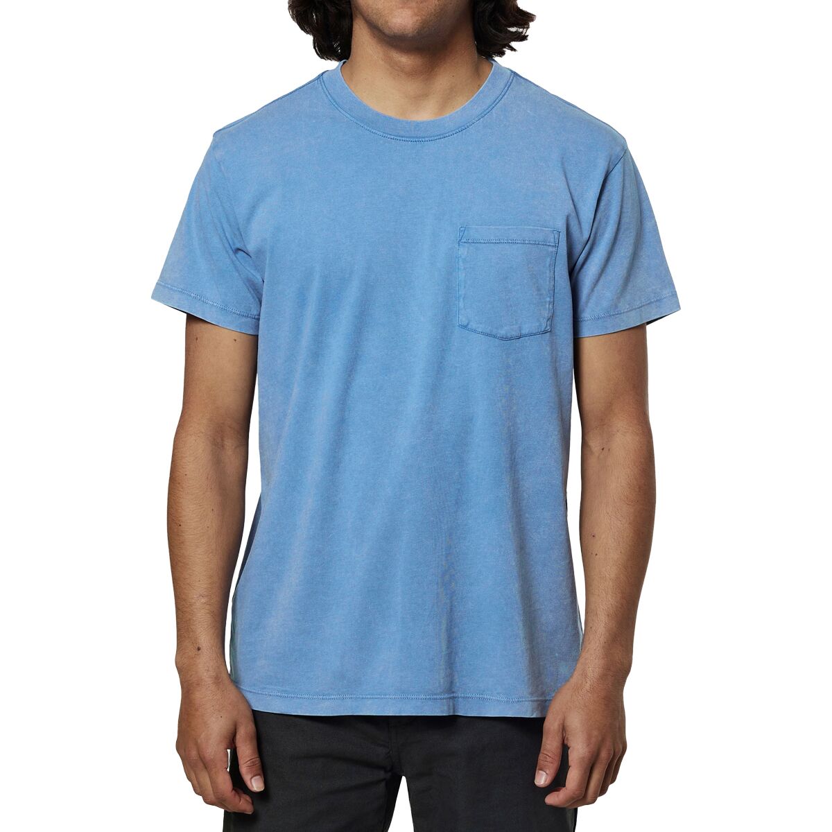 Katin Katin Base T-Shirt - Men's Bay Blue Sand Wash, S