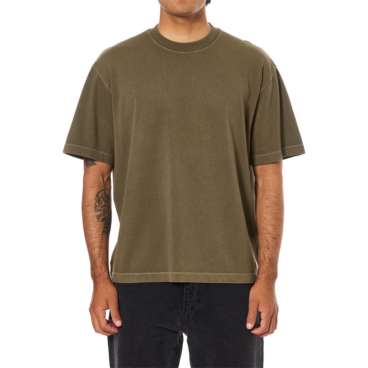 Image of Katin Box Fit Heritage T-Shirt - Men's Shadow, M