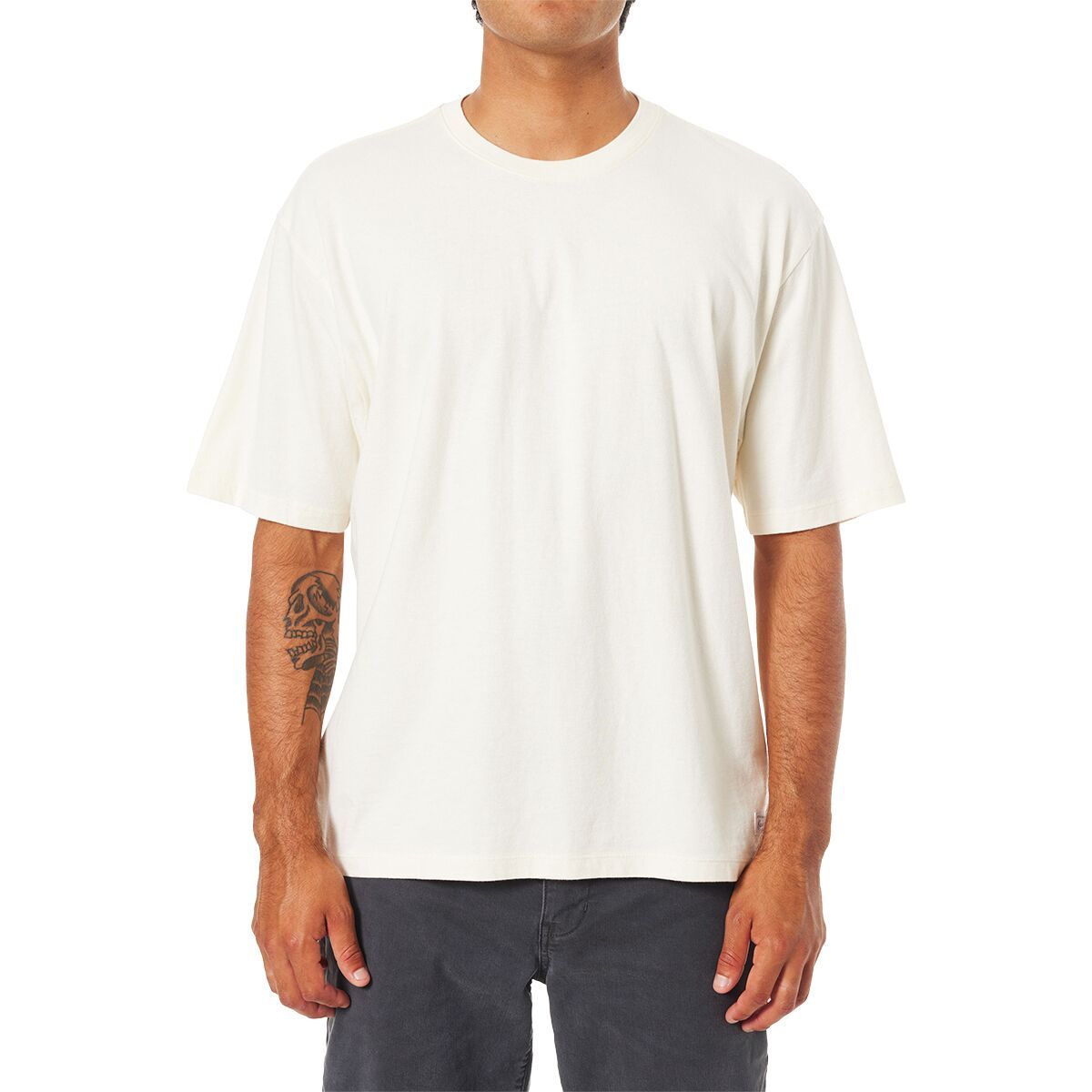Image of Katin Box Fit Heritage T-Shirt - Men's Vintage White2, S