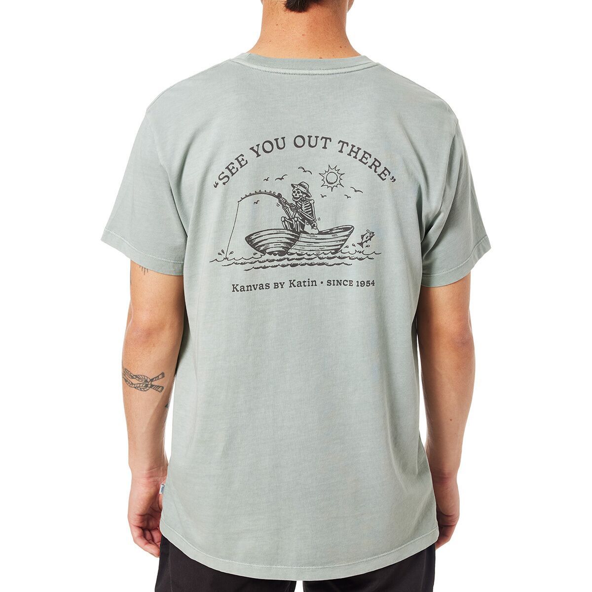 Katin Cast Off T-Shirt - Men's Aloe Pigment Dye, M