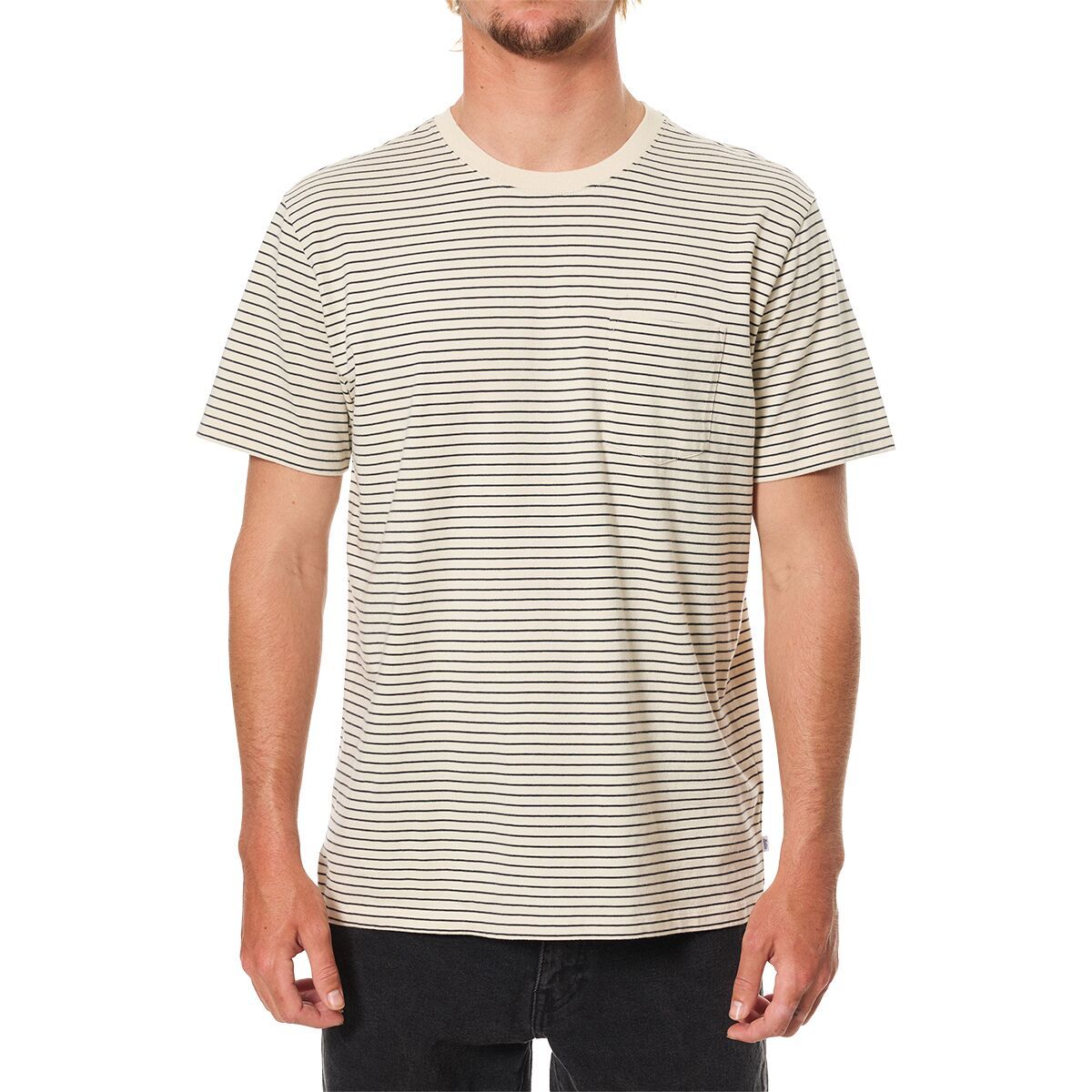Image of Katin Finley Pocket T-Shirt - Men's Vapor/Black Wash, S