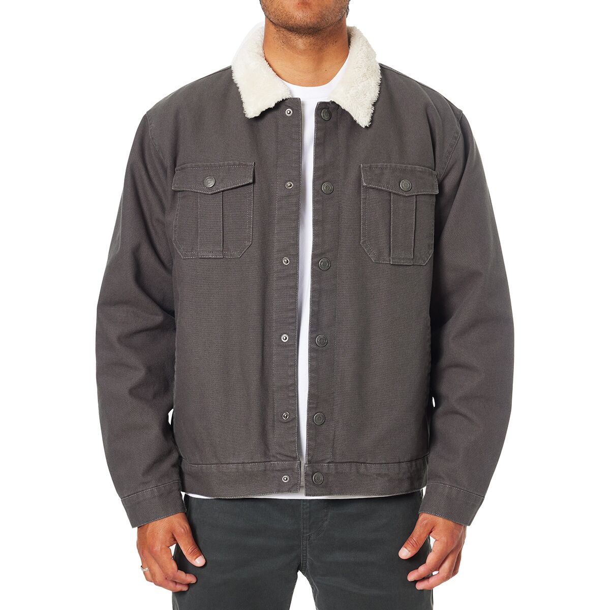 Katin Katin Harris Canvas Jacket - Men's Black Wash, S