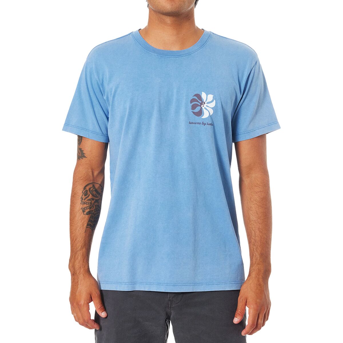 Katin Katin Together T-Shirt - Men's Bay Blue Sand Wash, M