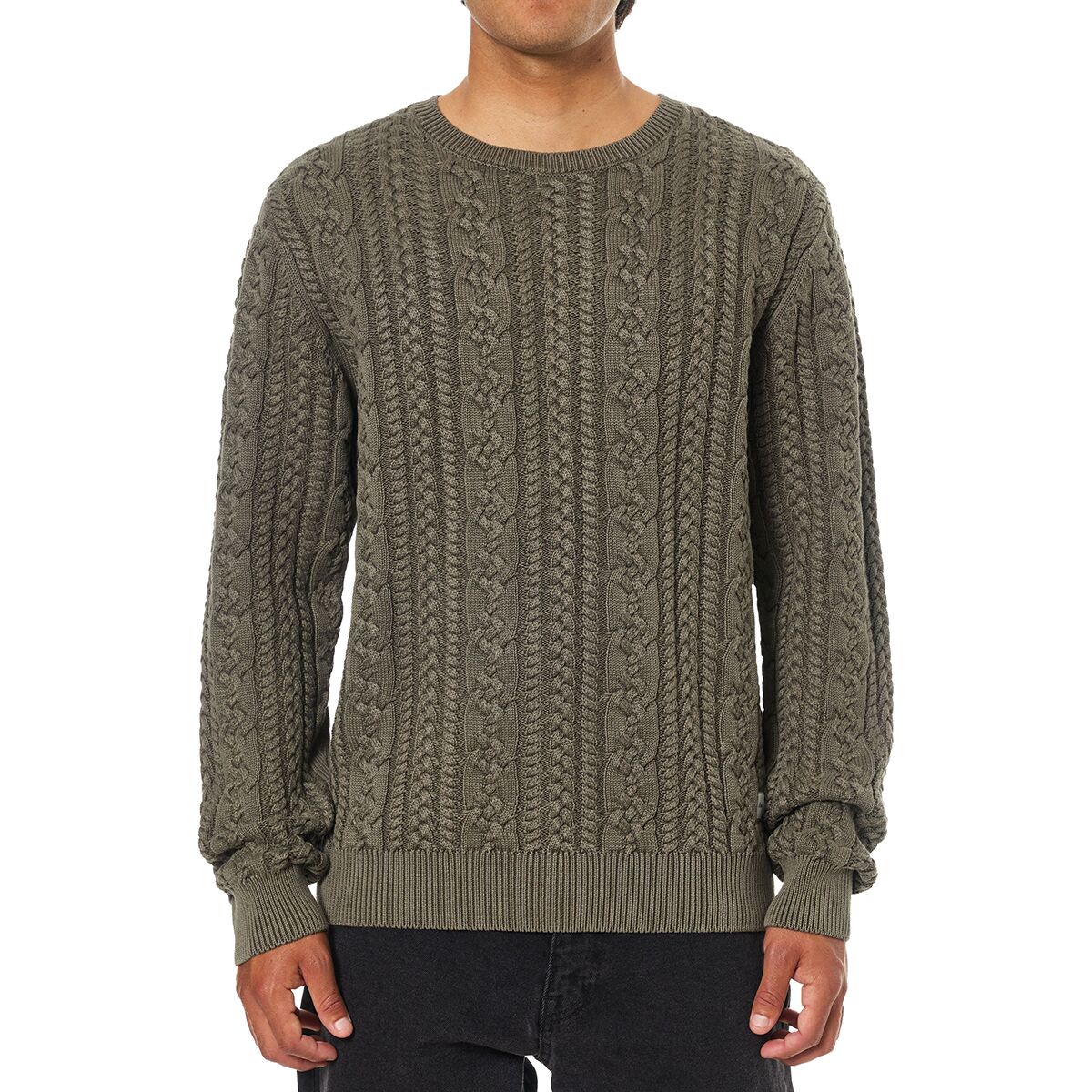 Katin Katin Fisherman Sweater - Men's Shadow, M