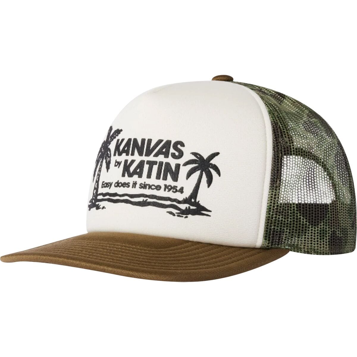 Image of Katin Convenience Foam Trucker Hat Camo, One Size