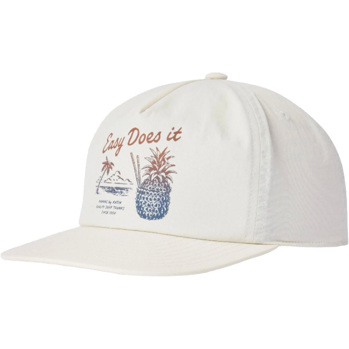 Katin Pina Nylon Hat Vintage White, One Size