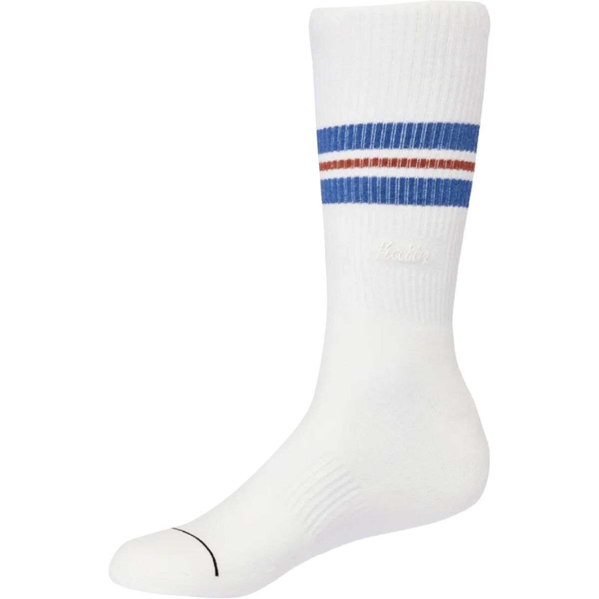 Image of Katin Stripe Sock Off White/Blue, One Size