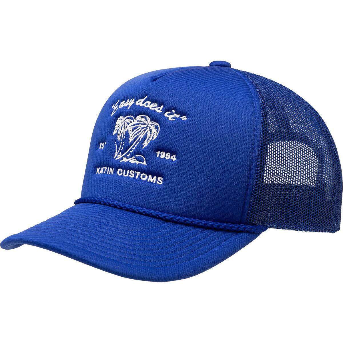 Katin Suds Foam Trucker Hat Royal Blue, One Size