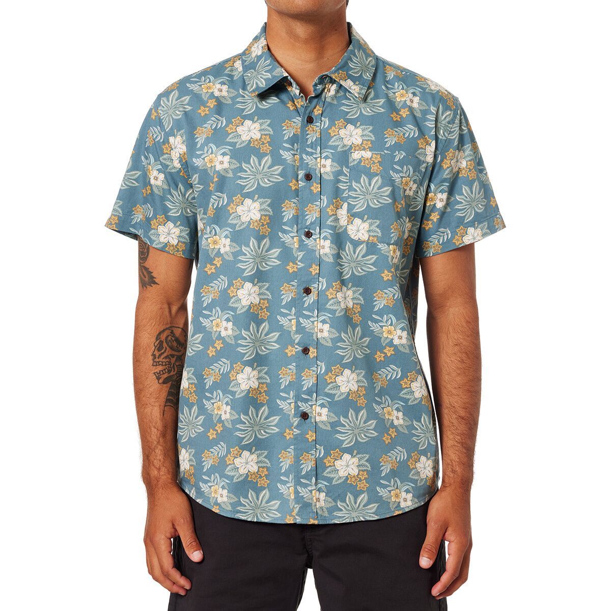 Image of Katin Benji Short-Sleeve Shirt - Men's Atlantic Green, S