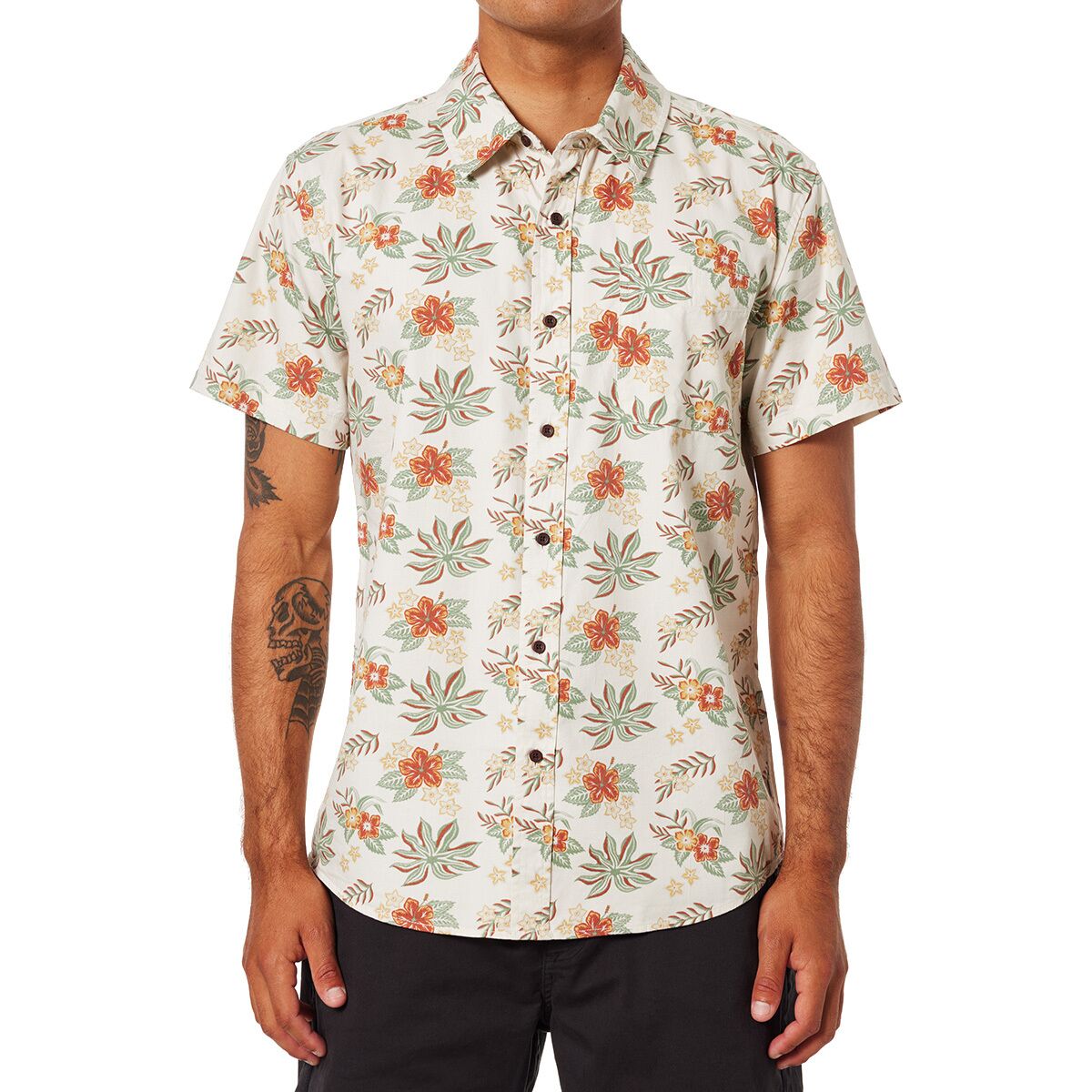 Katin Katin Benji Short-Sleeve Shirt - Men's Silver Birch, XL