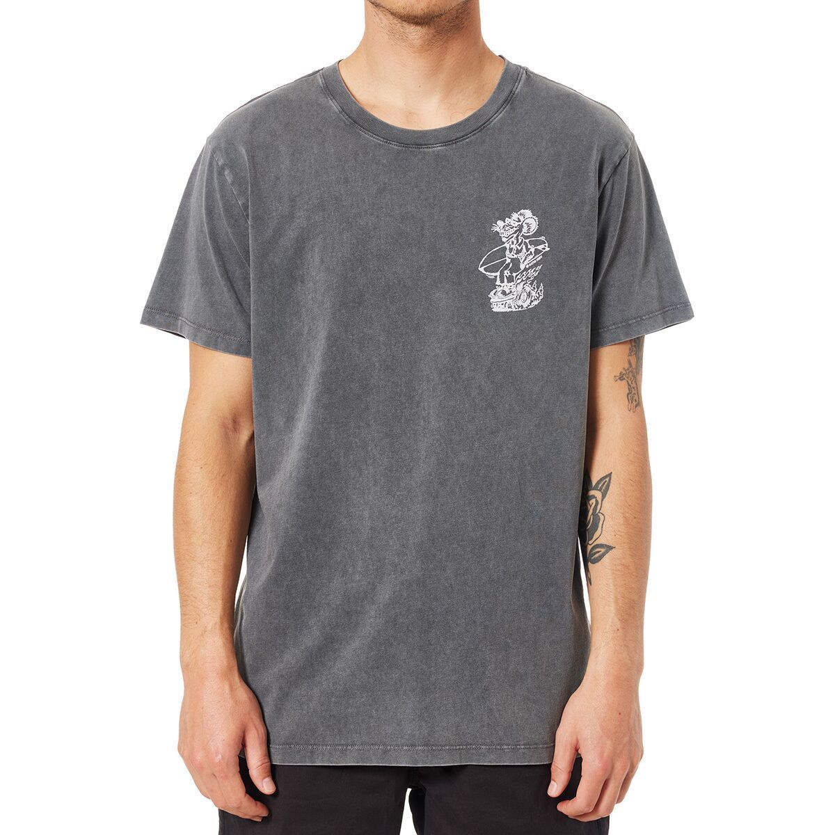 Katin Boogie T-Shirt - Men's Black Sand Wash, XXL