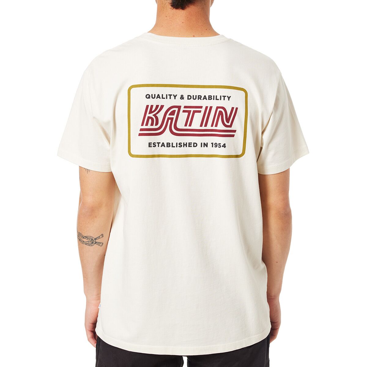 Katin Katin Pit Stop T-Shirt - Men's Vintage White, S