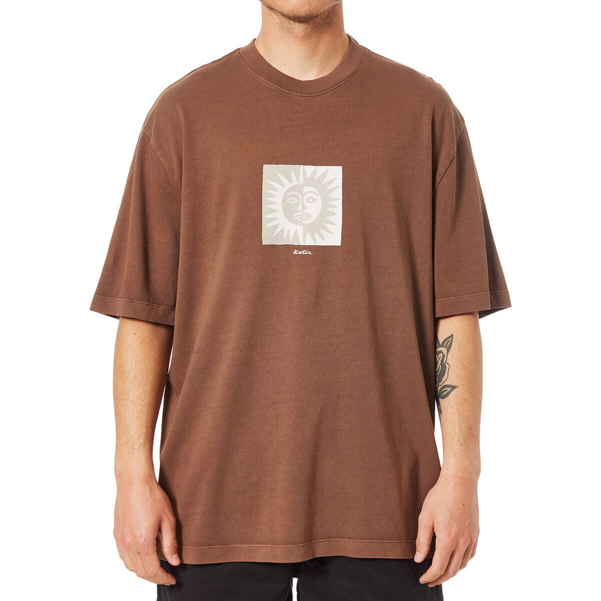 Katin Relic Relaxed T-Shirt - Men's Rain Drum Pigment Dye, XL