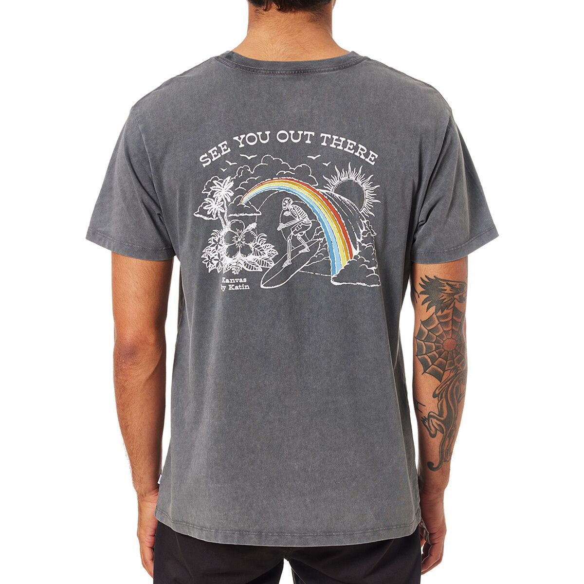 Katin Shangri-La T-Shirt - Men's Black Sand Wash, XXL